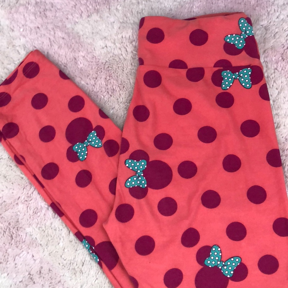 Lularoe Minnie Head leggings